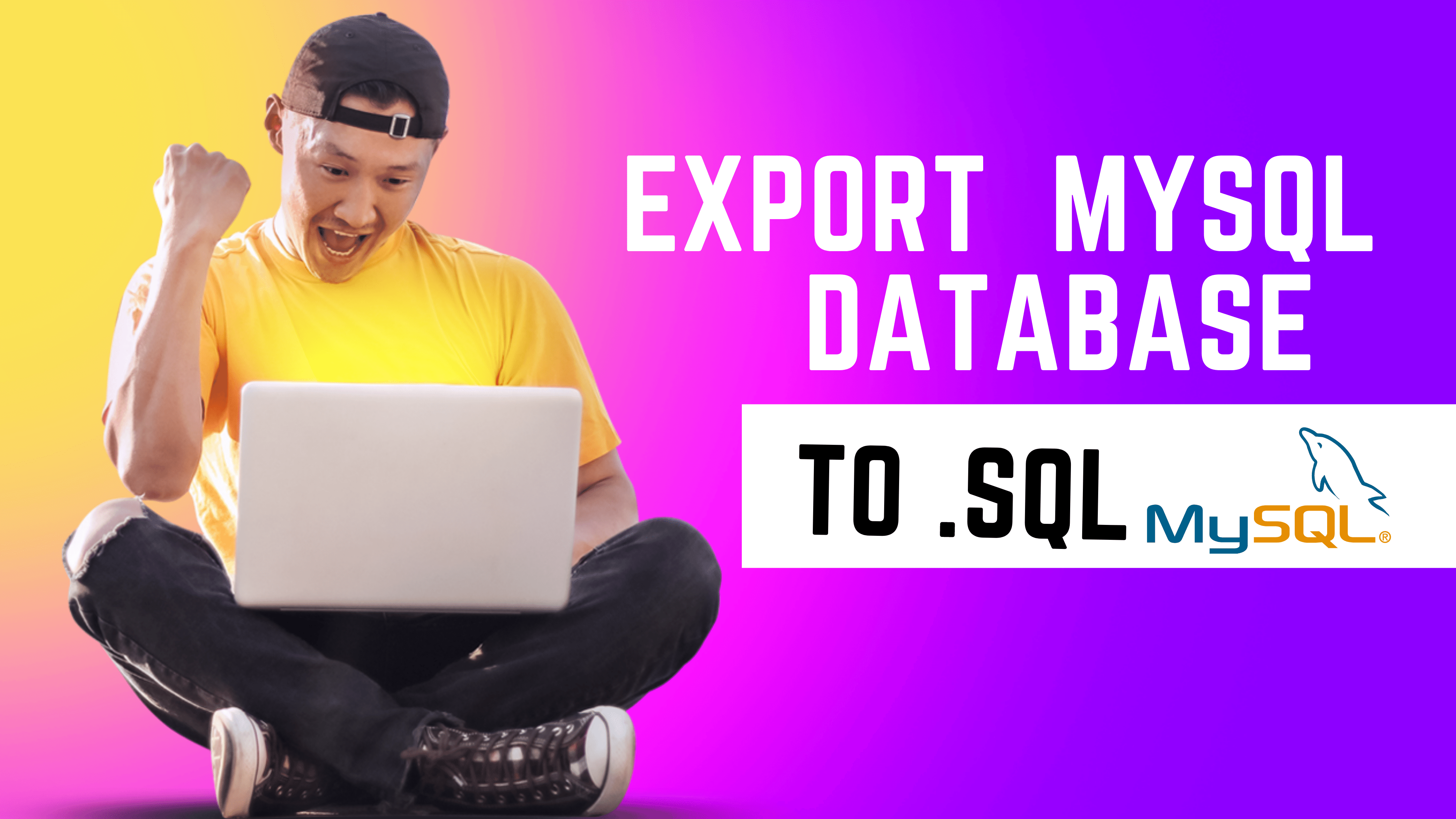 Export Small or Large Database into Single SQL file